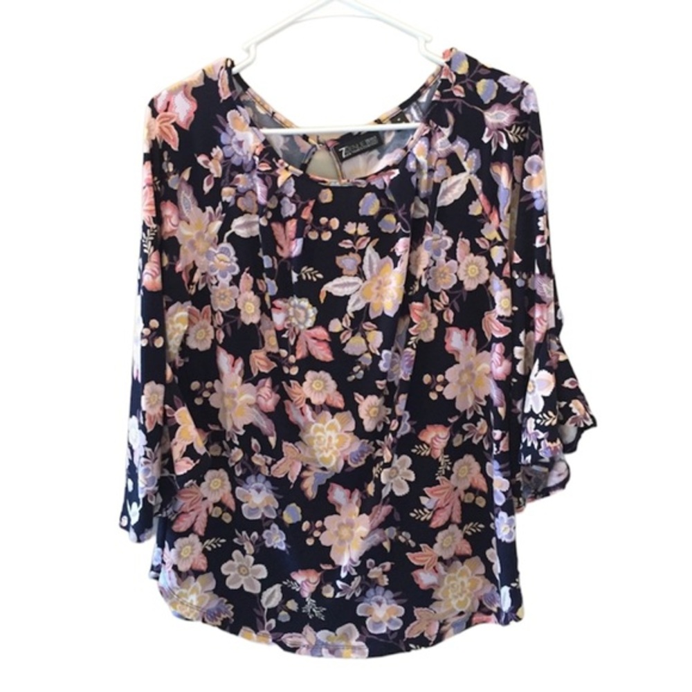NY&C floral 3/4 sleeve top